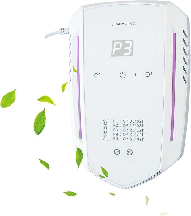 Purificator Aer Charmline Ozon si Ionizare, Senzor Touch, Alb - Nou