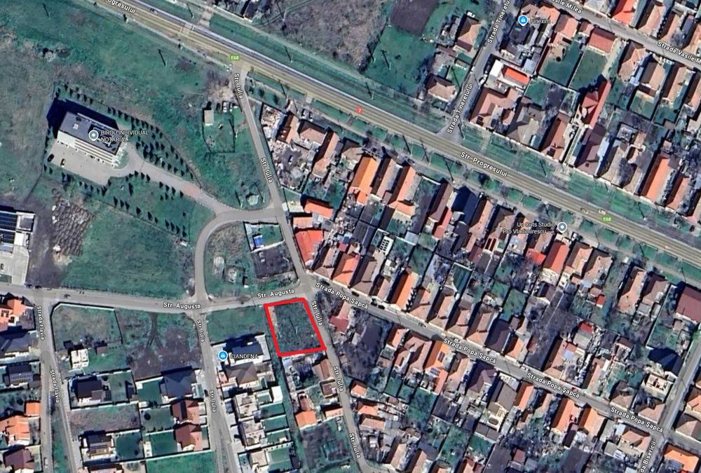 Teren pe colt 859 mp Vladimirescu Via Carmina