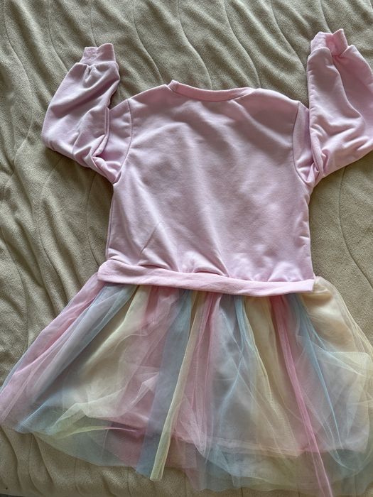 Детска рокля с тюл