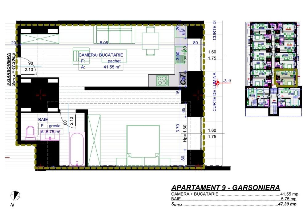 Apartament doua camere
