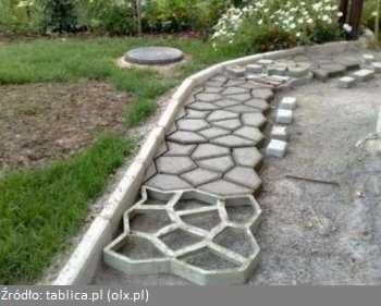 Oтливка на градински павета, пътека, настилка, декорация 40x40x4,5 см