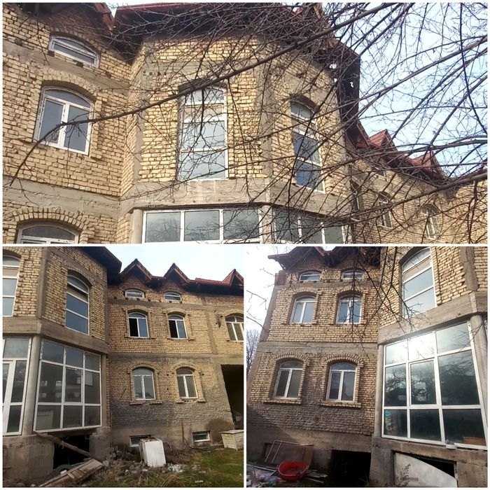 Сергели  Дом коробка  7.4 сотки  10 комнат 4 уровня