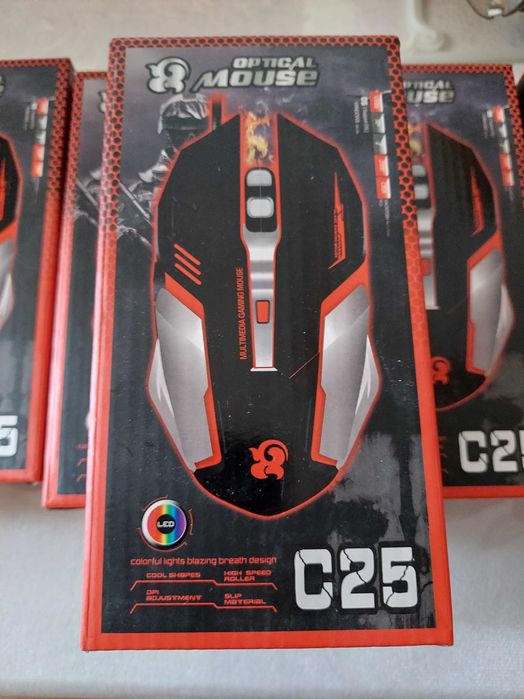 Новая!  игровая мышка мыш мышь с подсветкой  DPI