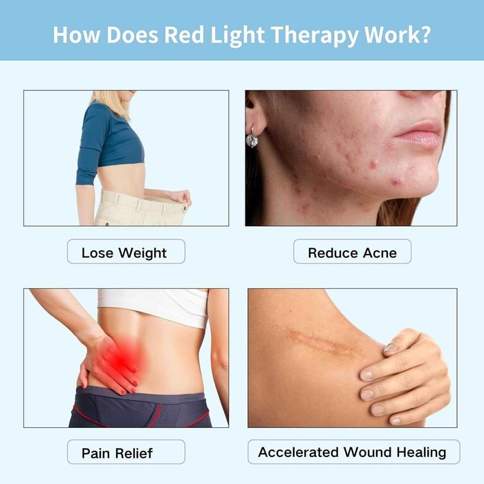 Терапия с червена светлина за тяло