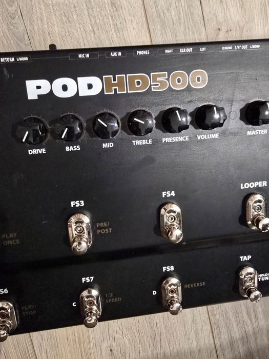 Гитарный процессор Line 6 hd 500