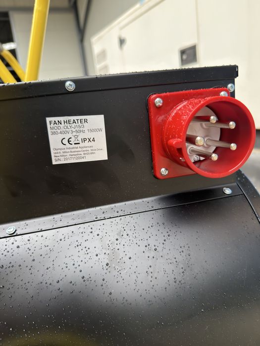 Aeroterma electrica 15 kw JetHeat / 300m2 / 380v