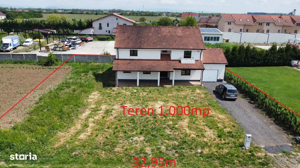 Casa Noua 4 camere - Martinesti | Teren 1.000 mp