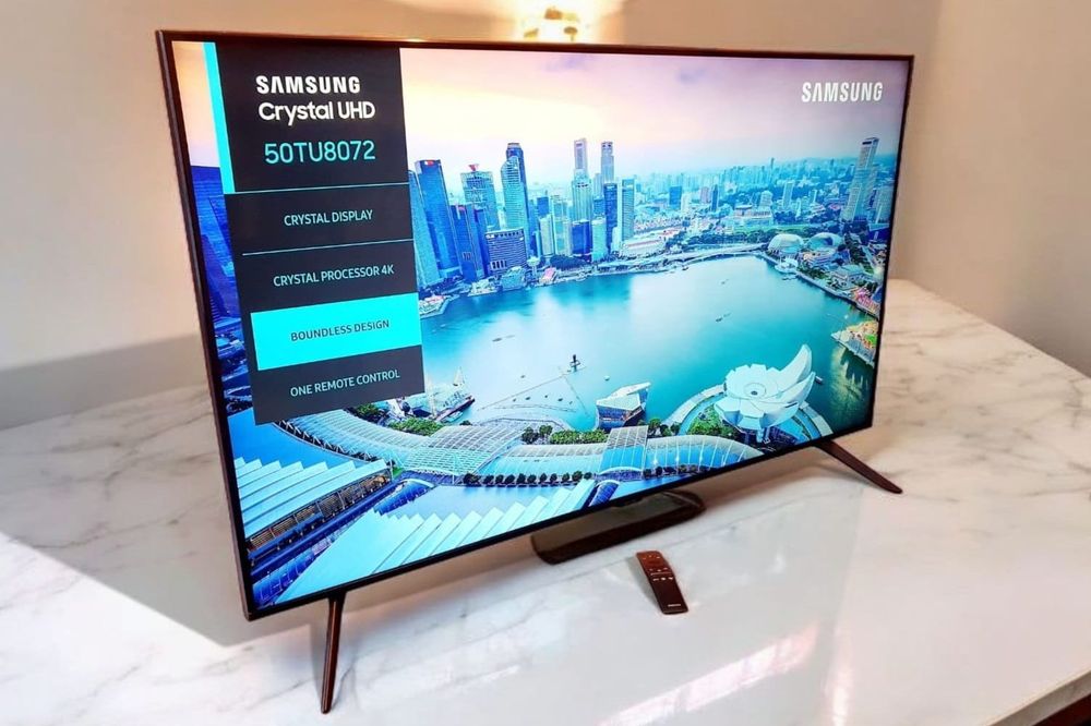 Телевизор ( КАТО НОВ)  -  Samsung 50 ИНЧА - Smart - 4K - Ultra -  HD !