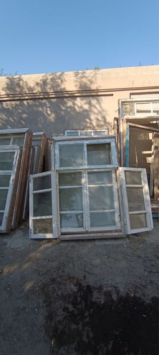 Оконные рамы (дерево)