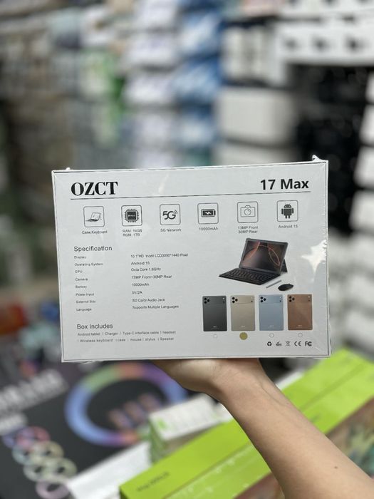 ПРЕМИУМ ПЛАНШЕТ OZCT 17 MAX – Новый в Коробке (oптом)