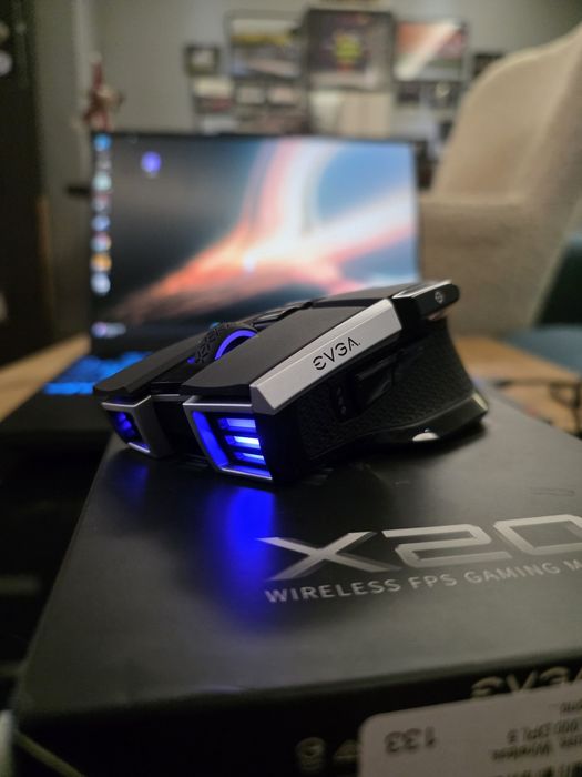 Evga X20   геймарска мишка wireless  и bluethoot