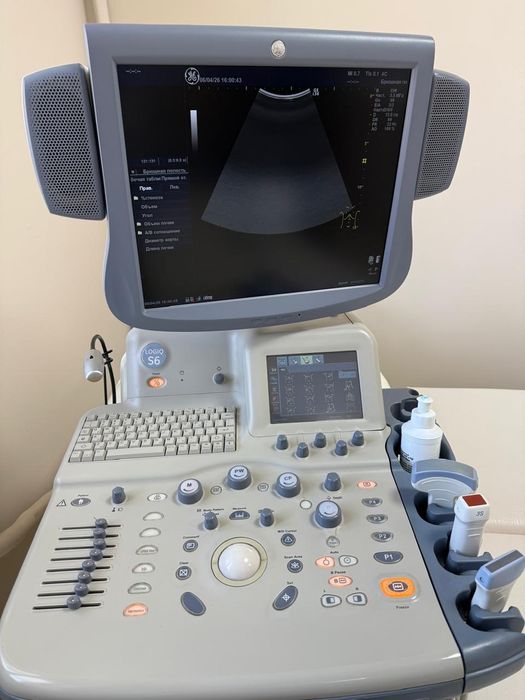 Продается  УЗИ аппарат GE LOGIQ S6