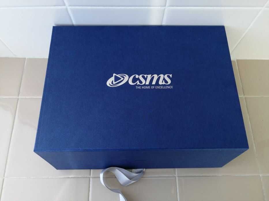 Голяма кутия за подарък (или за украшения) с панделка