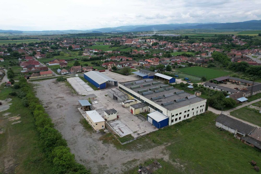 Hala industriala si teren de constructii 3,1 ha in Miercurea Sibiului