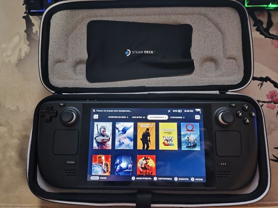 Стим дек с играми