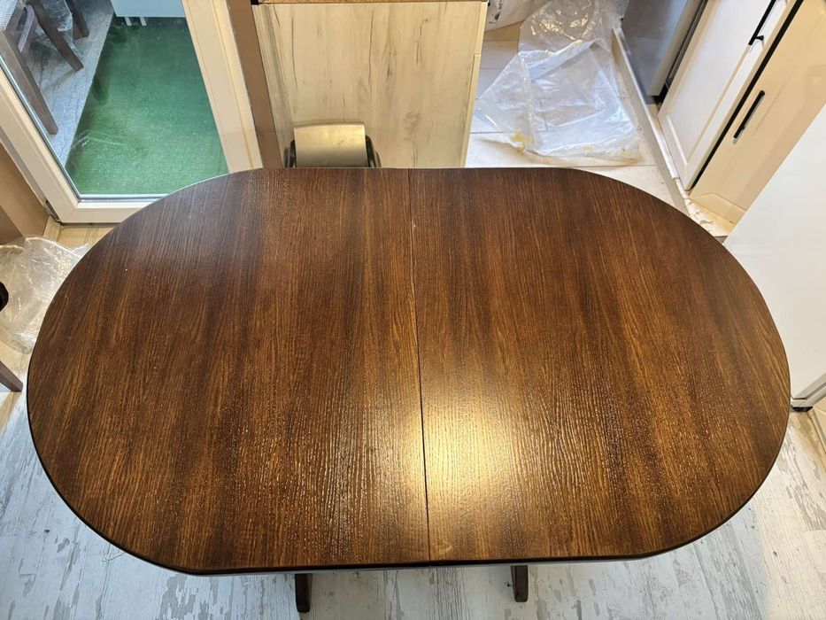 Нова трапезна маса дърво