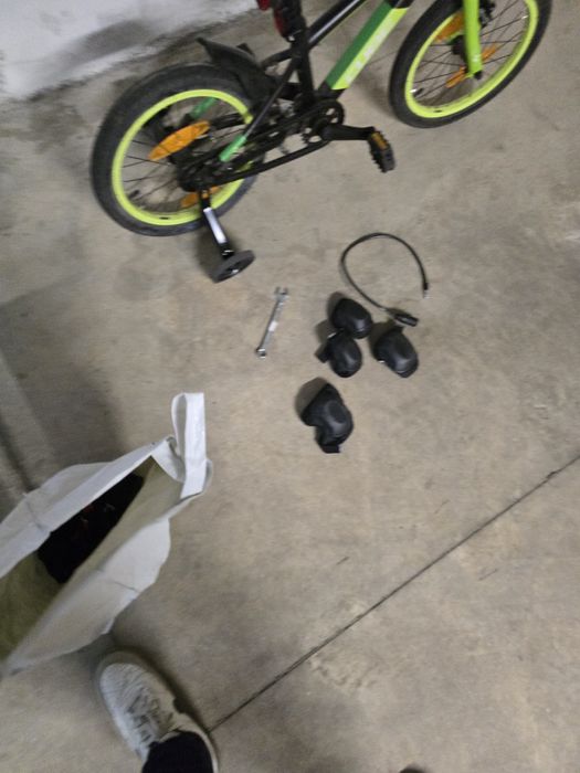 Cube 16" Cubie 160 детско колело 3-7г. с опция пом. колела