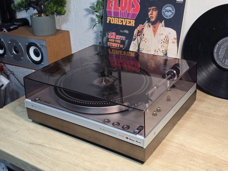 Pick-up PHILIPS electronic 312, retro vintage, touch control