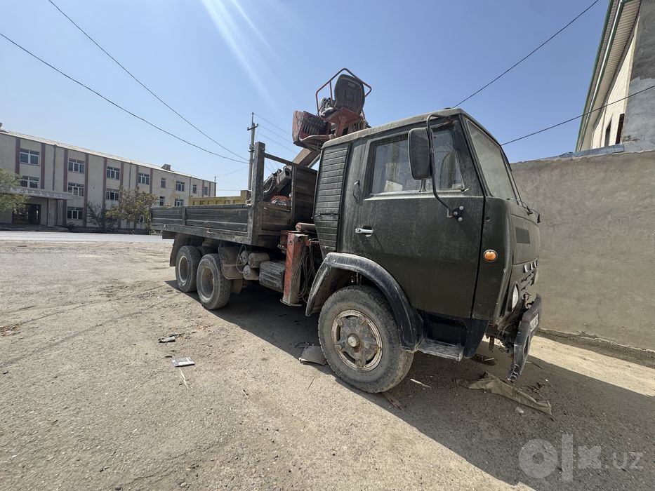 Kamaz 1993 manipulator ishga soz