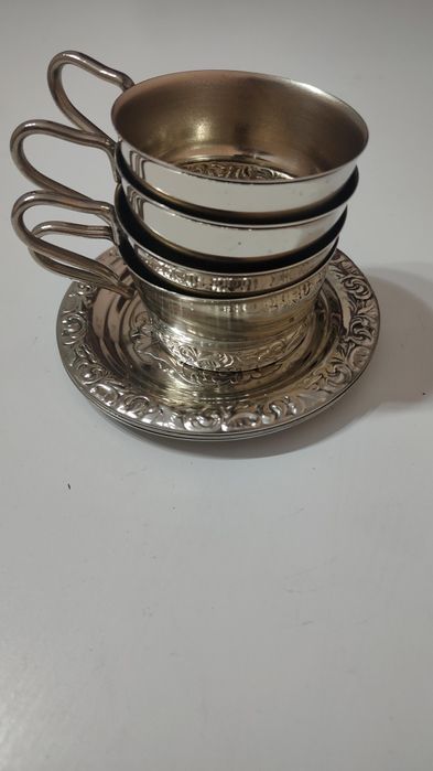 Подстаканники для кофе НМЦ мельхиор