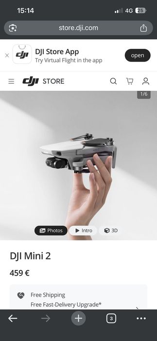 Vând drona DJI mini 2