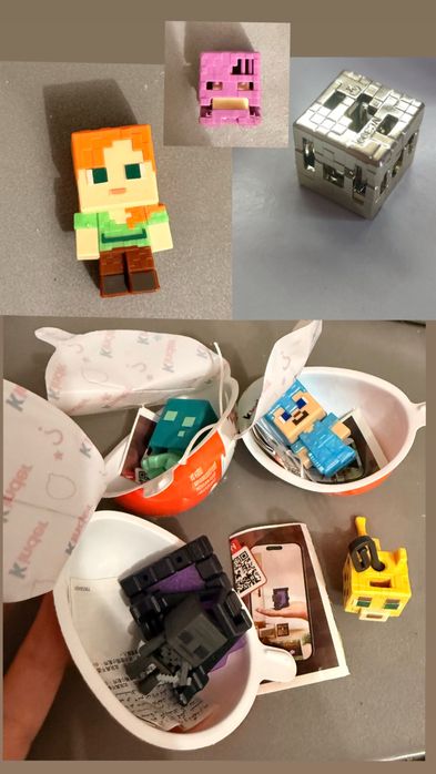 Продам kinder joy minecraft