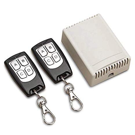 Modul remote control cu 4 relee 12V 433 MHz cu 2 telecomenzi
