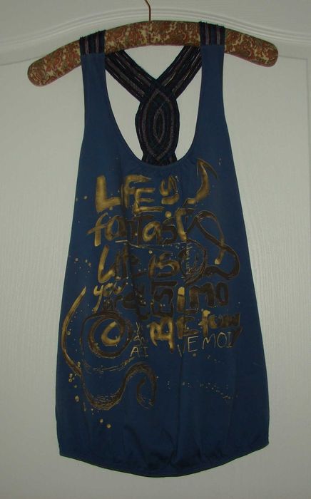 Bluza fara maneci DESIGUAL, Marimea M, Autentica/Originala