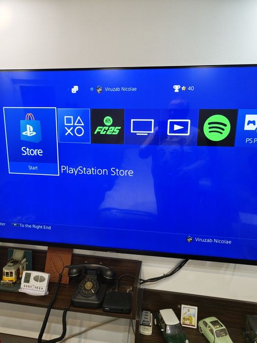 PlayStation 4, 500gb  + 4 controlere+ 2 jocuri + cablu adaptor PS vr