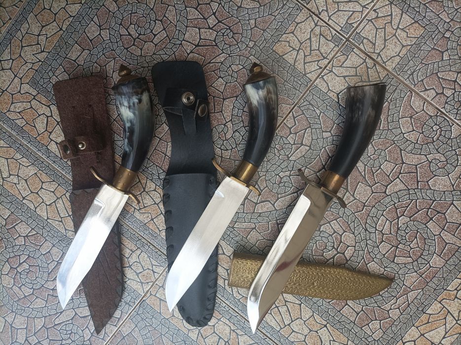 Стар български ловен нож 3 броя