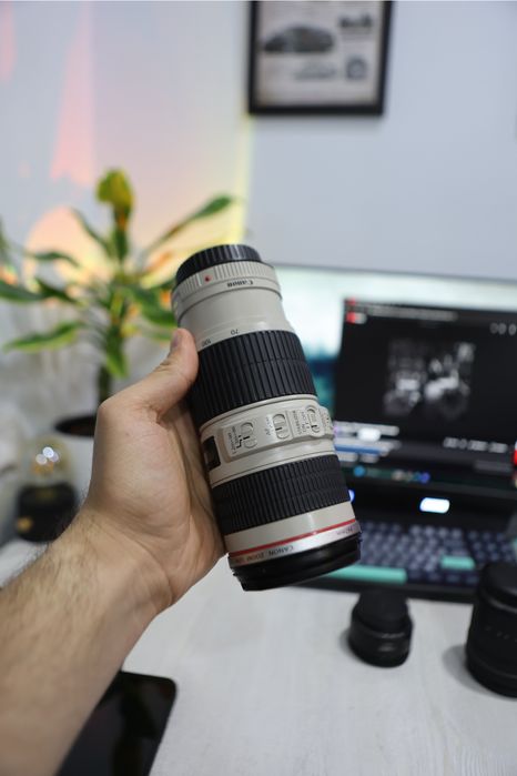 Obyektiv sotiladi canon ef 70 ga 200 usm Stab ideal sostoyaniya