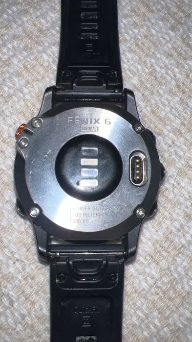 Ceas Garmin Fenix 6X Silver Solar (47.mm)