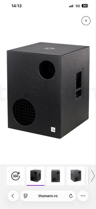 Sistem de sonorizare profesional The Box – TA18 + 2x DSP15 Active