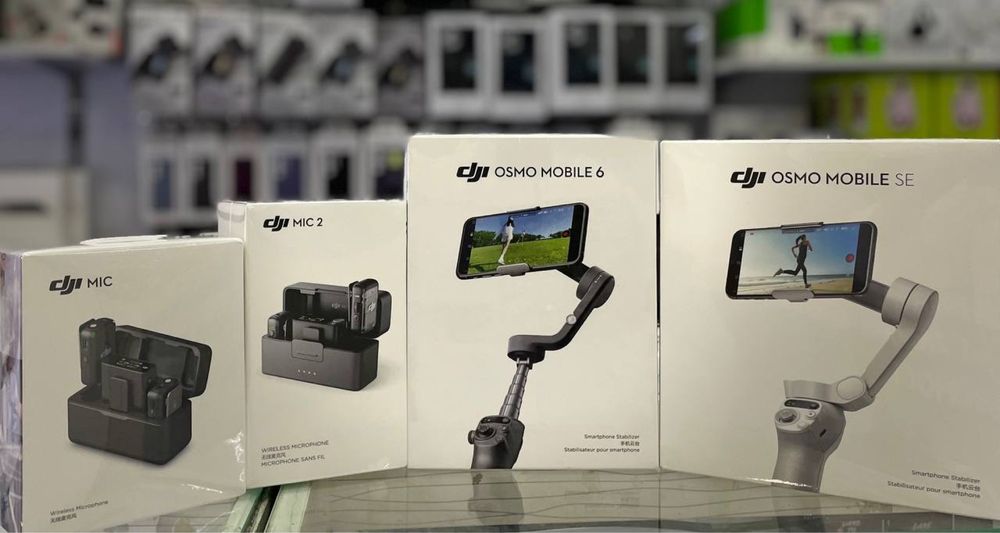 Dji osmo Se.Osmo 6 mobile stabilizator стабилизатор Dji mic1 Dji mic 2