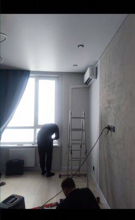 Установка кондиционера