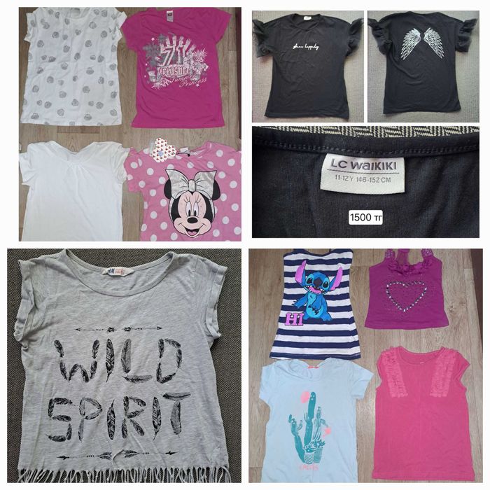 Кофточки , футболки на девочку