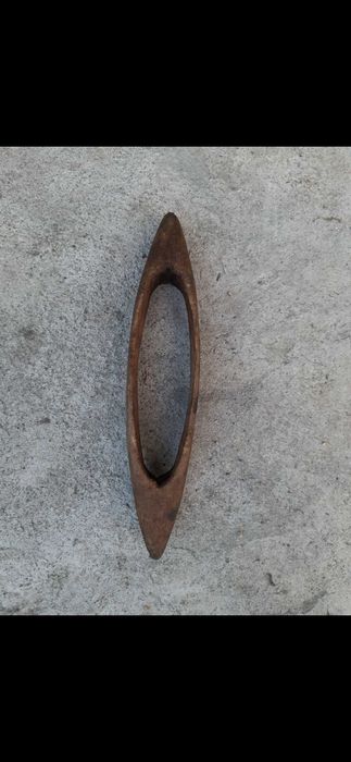 Elemente componente razboi de tesaut facute artizanal. Prahova anii 60