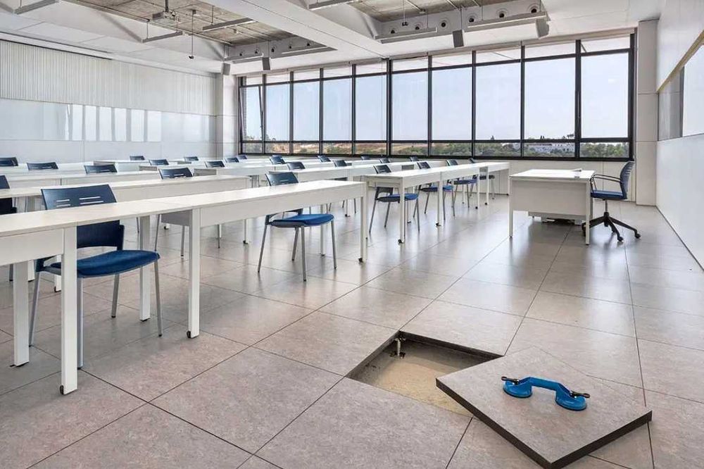 Фальшпол по ГОСТу сульфат кальция антистатическая поверхность 600х600