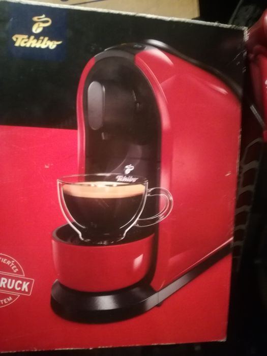 Кафе машина с капсули донесена е от Германия но работи само със Чибо