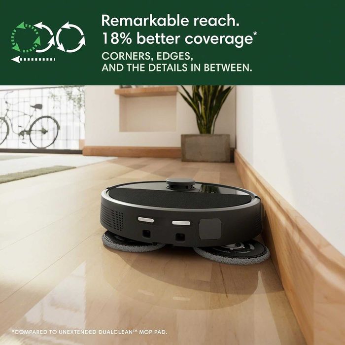 Робот прахосмукачка iRobot Roomba Plus 505 Combo + AutoWash станция
