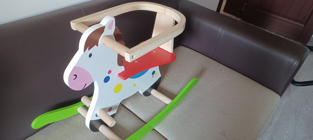 Căluț balansoar copii