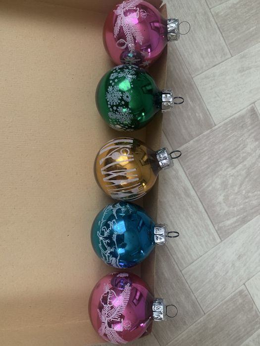 Новагодние игрушки СССР ГЛР 42 штуки