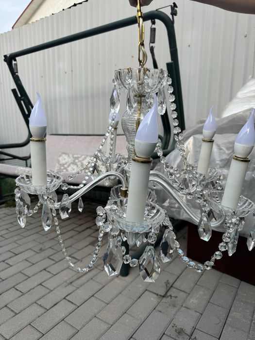 Чешская  люстра