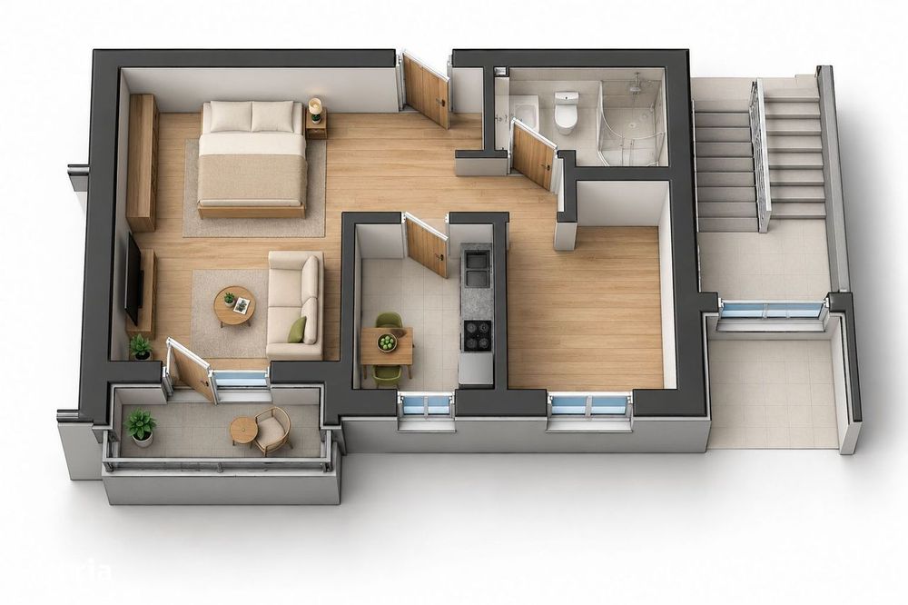 Apartament 2 camere - Complex nou în Arad — fotografia 1