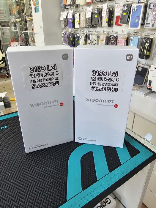 Xiaomi 17T, 12/512 GB, Sigilat, Garanție