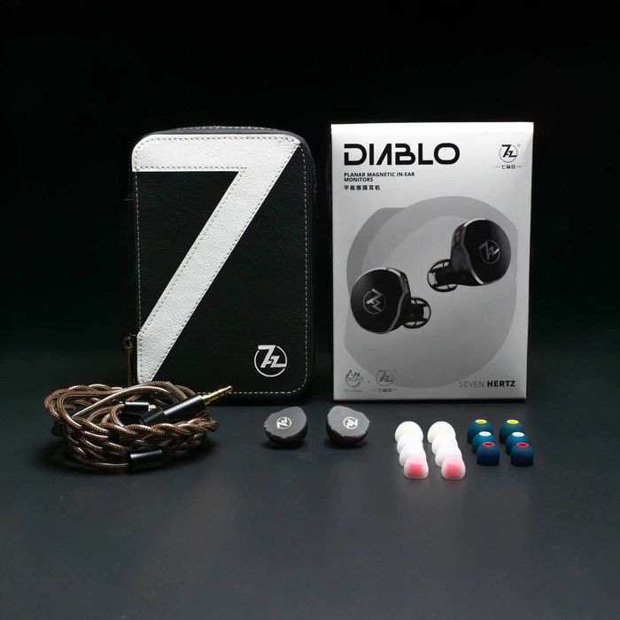 7Hz x Crinacle: Diablo IEMs Casti HiFi In-Ear Ca Noi, Cutie, Garantie