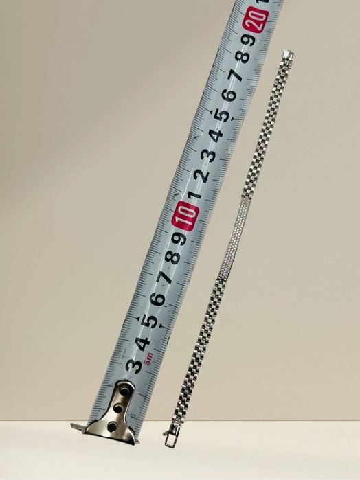 Италианска сребърна гривна