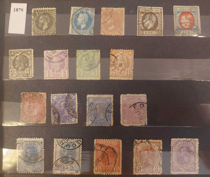 Timbre vechi romanesti 1868 (3 poze)
