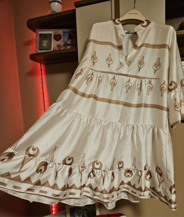 Лятна тънка къса рокля Rosini