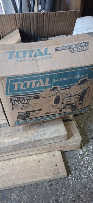 Polizor banc, mixer si bormasina Total